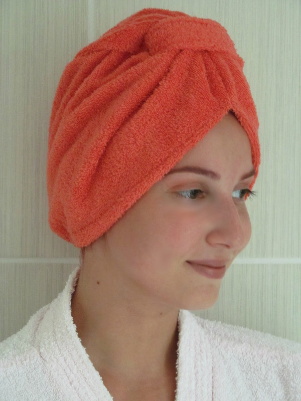 Turban – Koral-rot