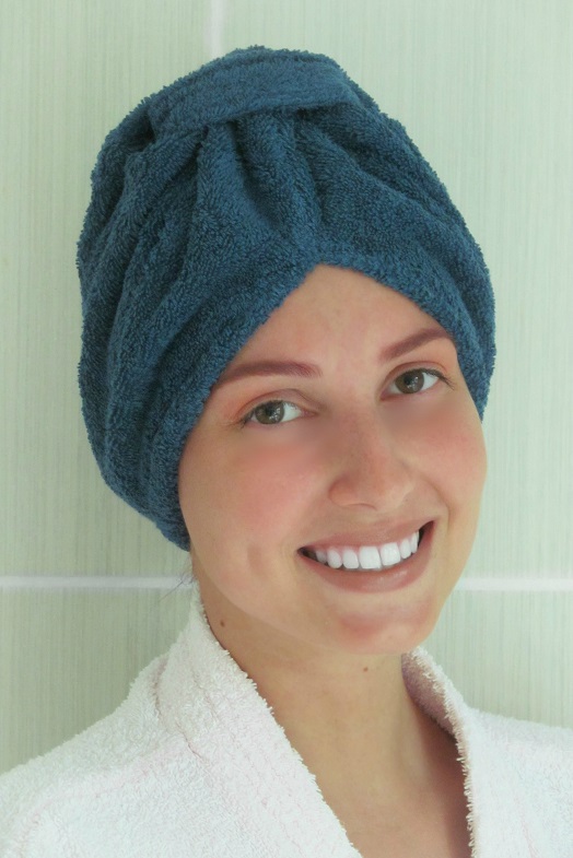 Turban – dunkelblau